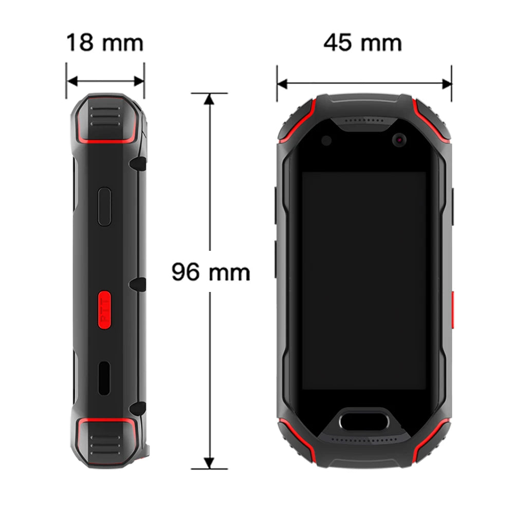 Unihertz Atom, The Smallest 4G Rugged Smartphone