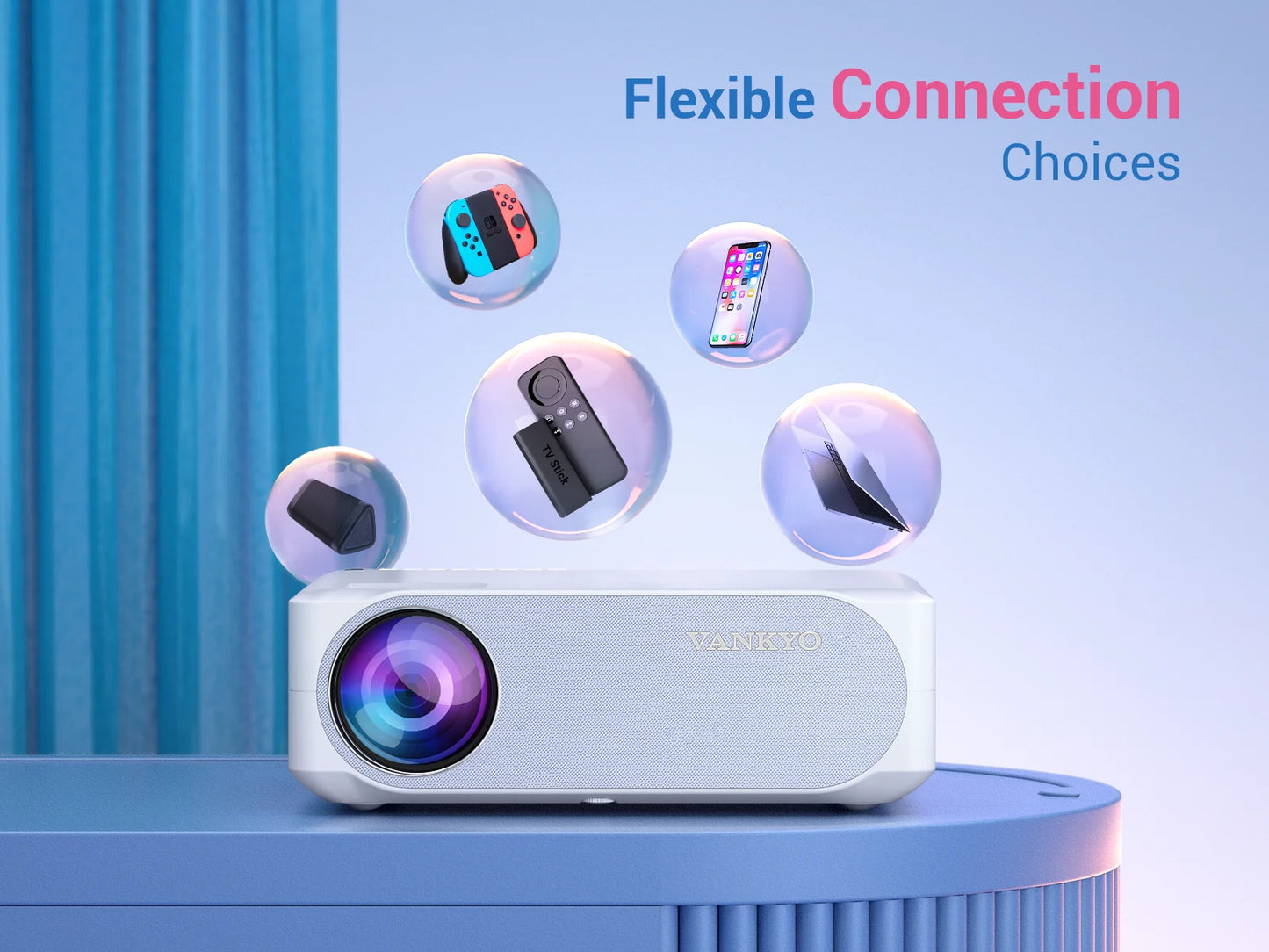 Full HD 1080P Home Cinema WIFI Projector