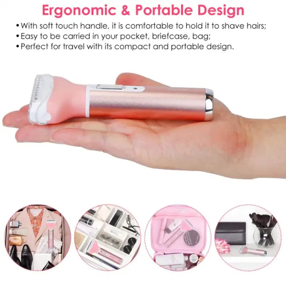 4 In 1 Women Electric Cordless Shaver