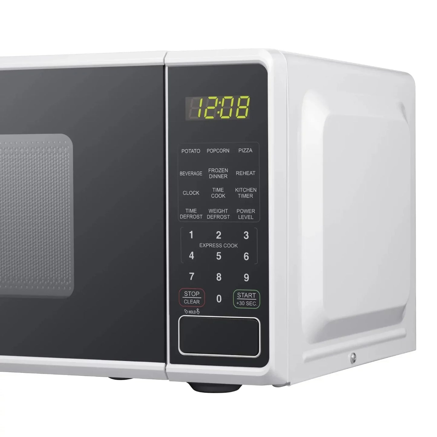 0.7 Cu ft 700-Watt Compact Countertop Microwave Oven