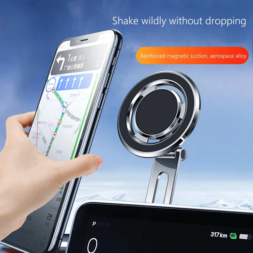 360 Rotate Metal Magnetic Car Phone Holder