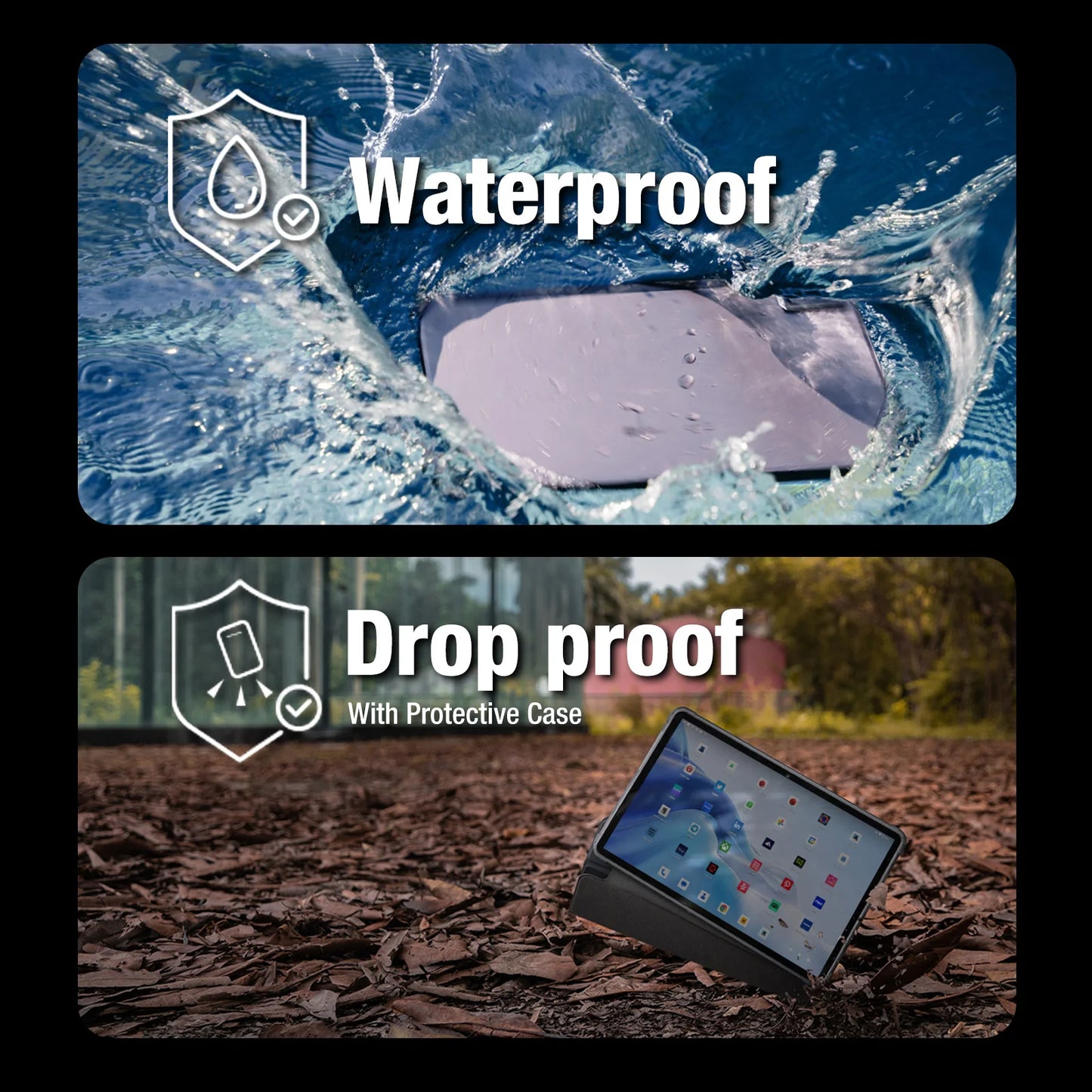 Waterproof  Android 13 Tablets For Kids