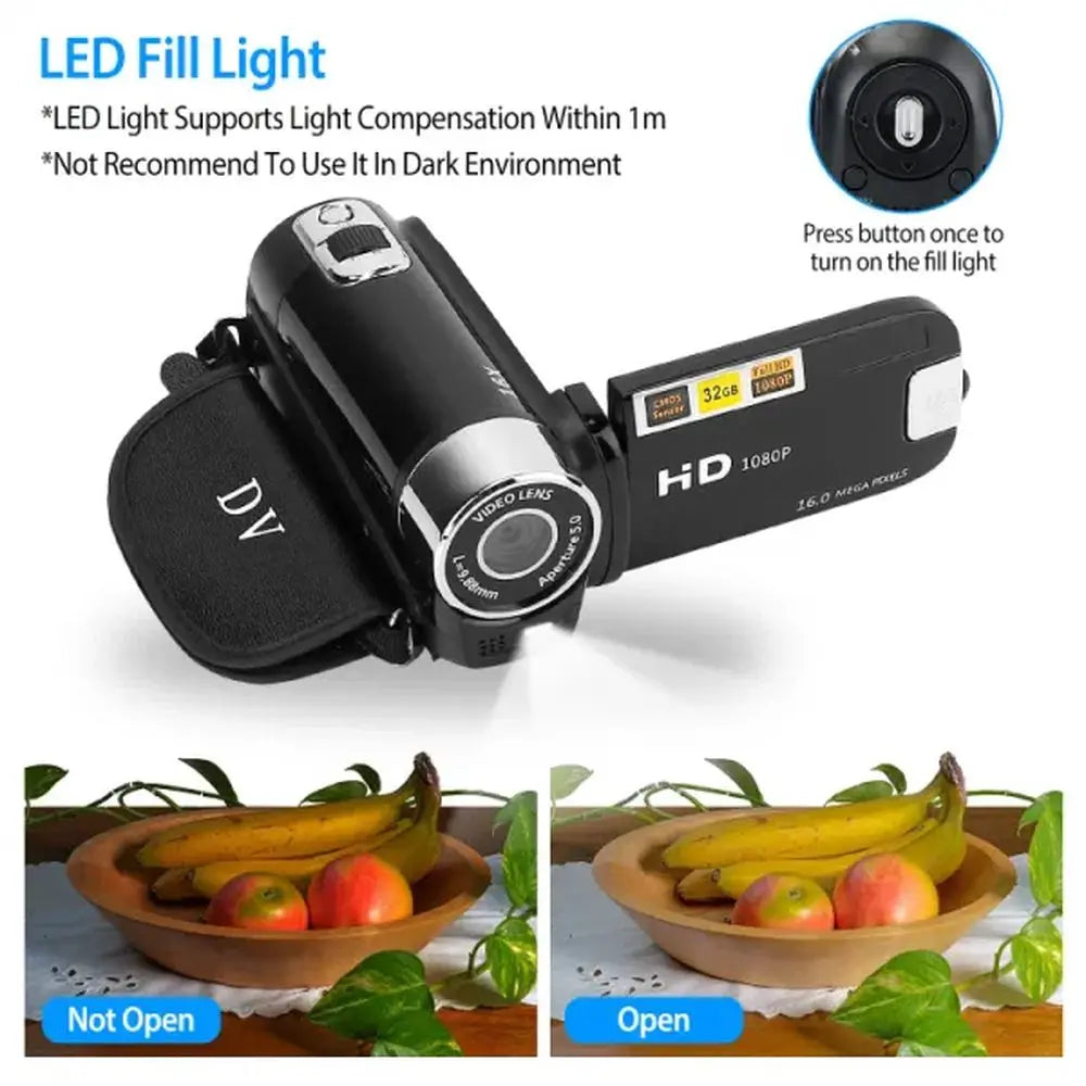 HD 1080P Digital Video Camcorder Camera