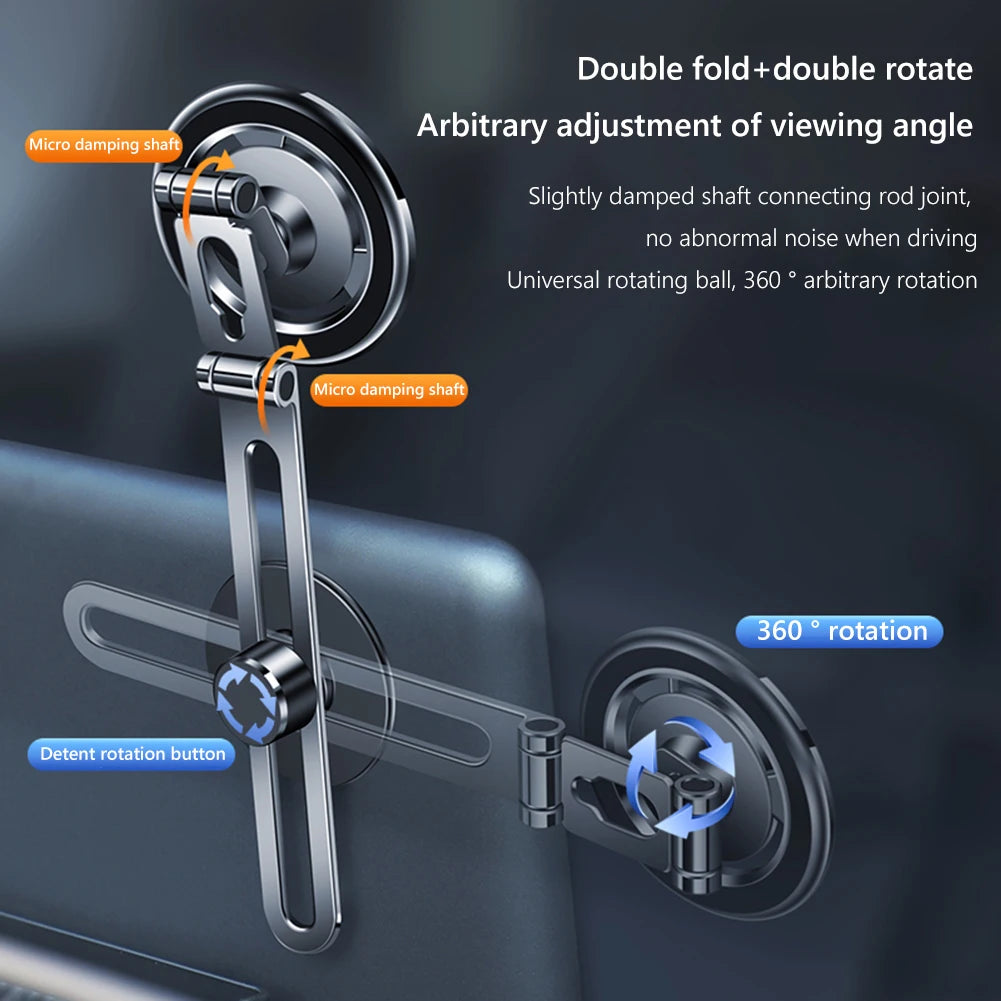 360 Rotate Metal Magnetic Car Phone Holder