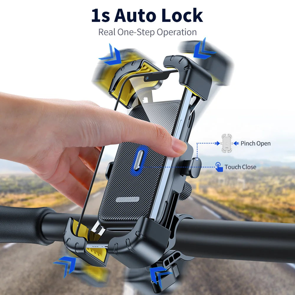 Motorcycle And Bicycle Mobile Phone Holder