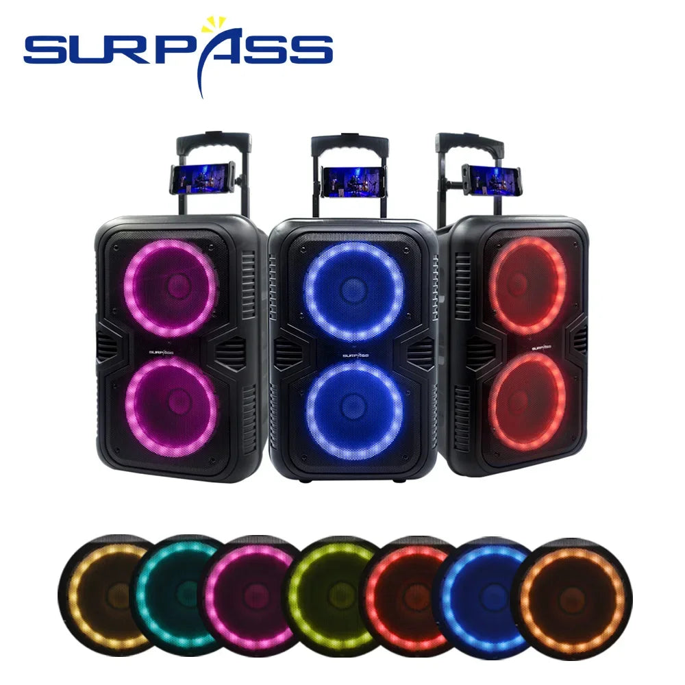 Portable Outdoor Speaker Wireless Stereo Karaoke Soundbox