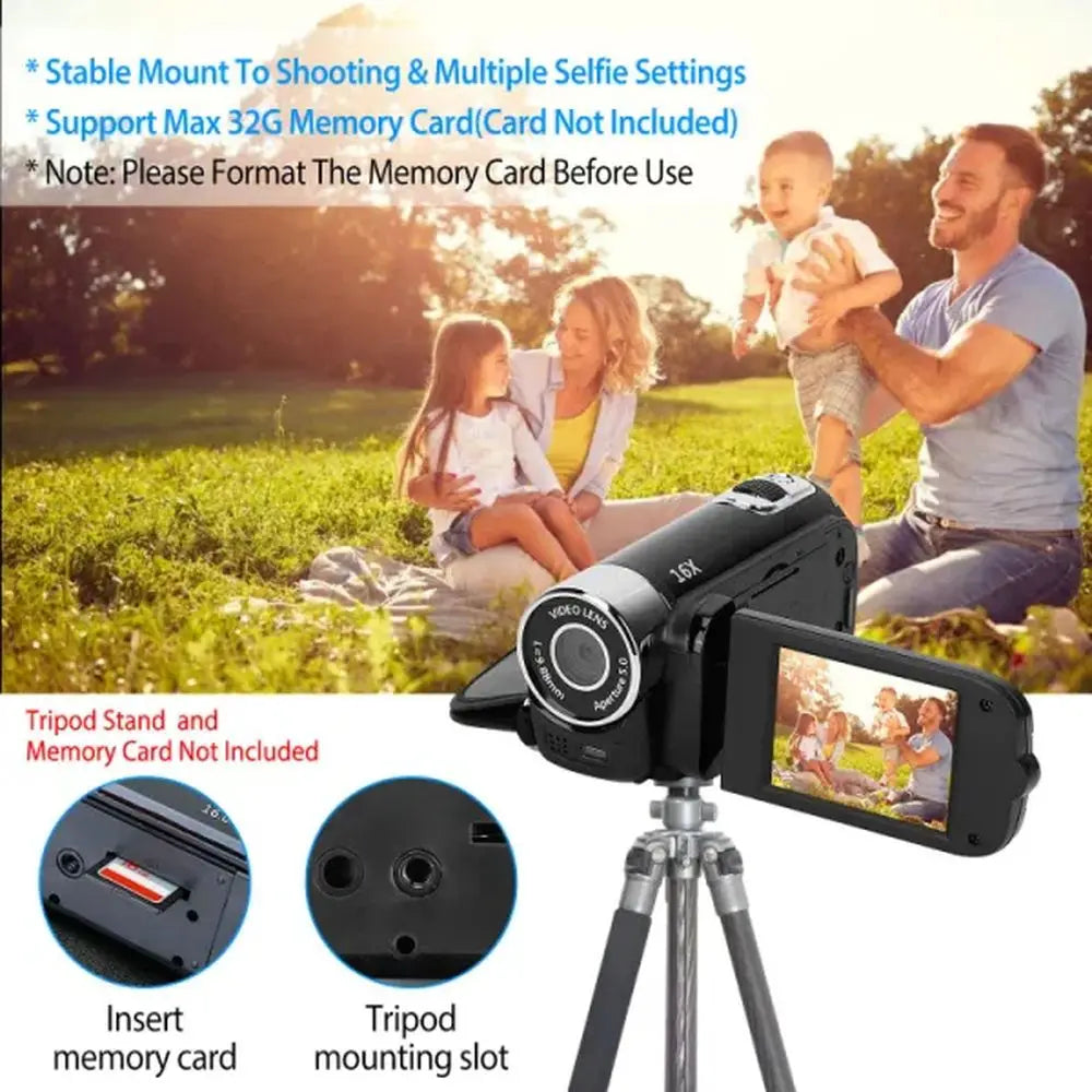 HD 1080P Digital Video Camcorder Camera